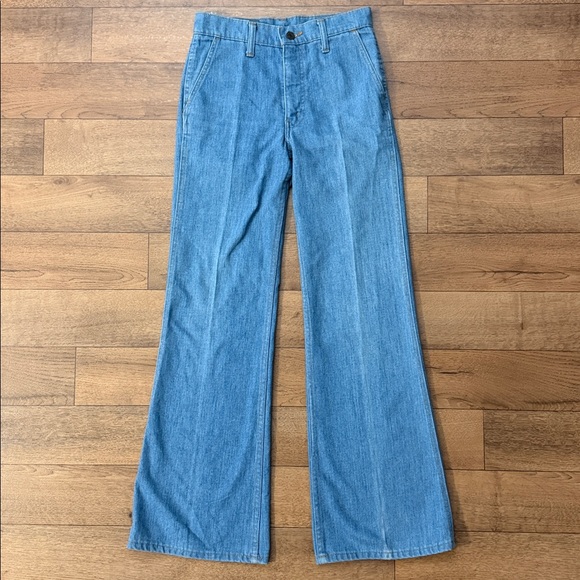 Levi's Denim - Vintage Levi’s Size 28 Orange Tab Jeans Blue Coastal Cowgirl Rodeo Festival Boho